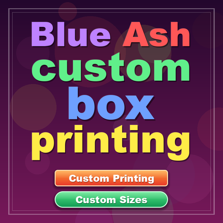 Blue Ash custom box printing