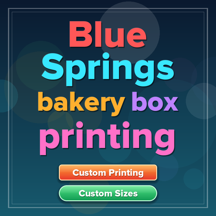 Blue Springs bakery box printing