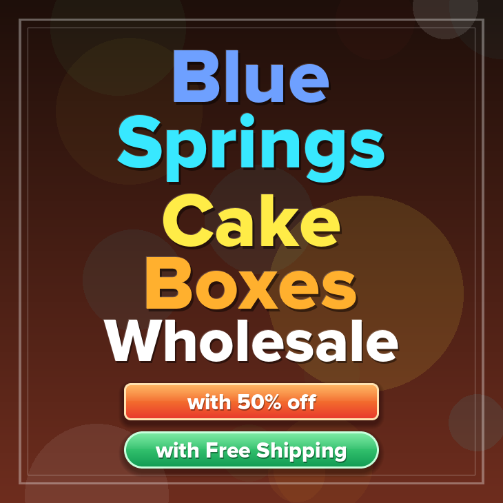 Blue Springs cake boxes