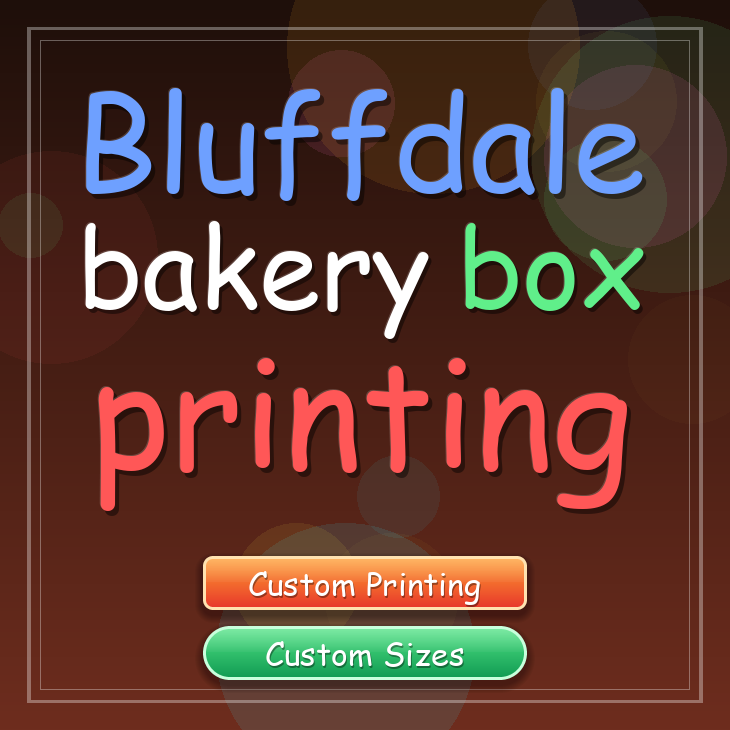 Bluffdale bakery box printing