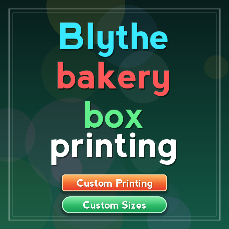 Blythe bakery box printing