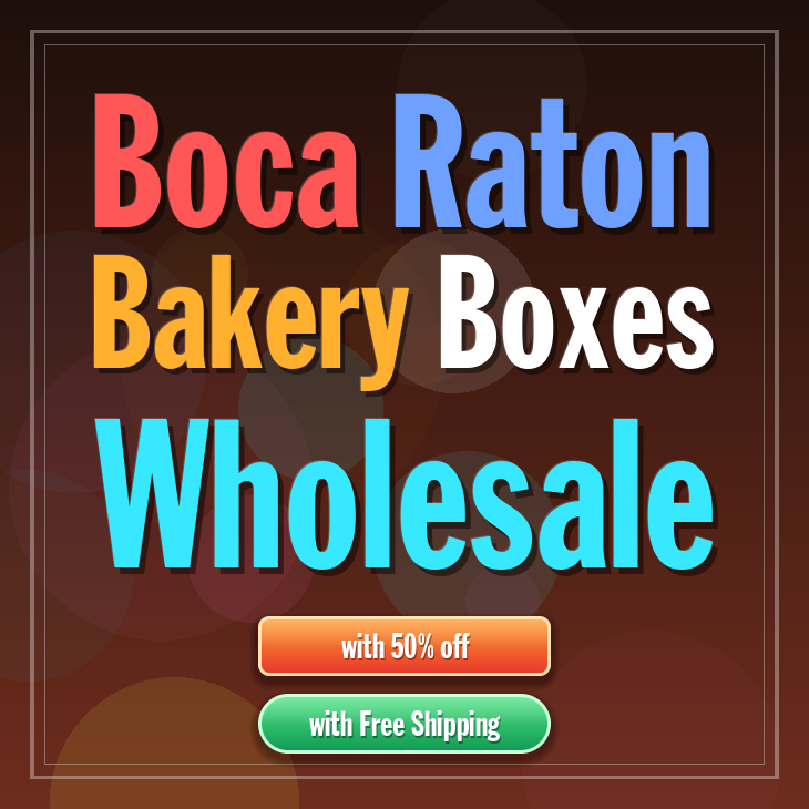 Boca Raton bakery boxes