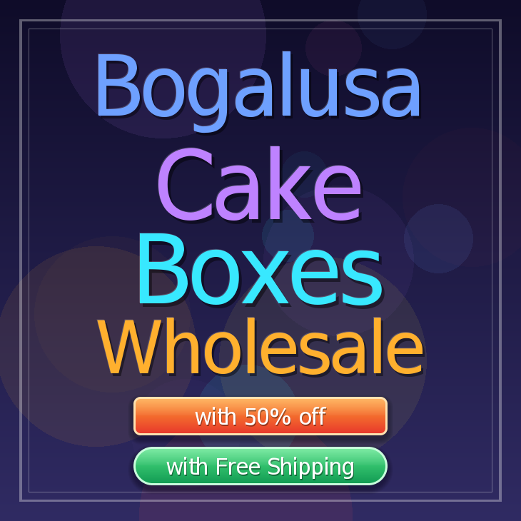 Bogalusa cake boxes