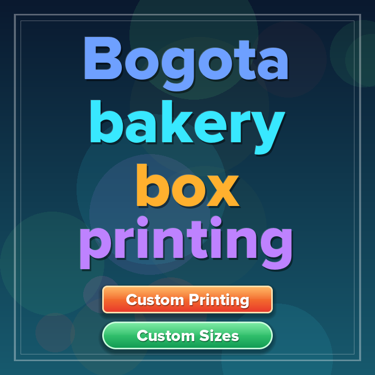 Bogota bakery box printing