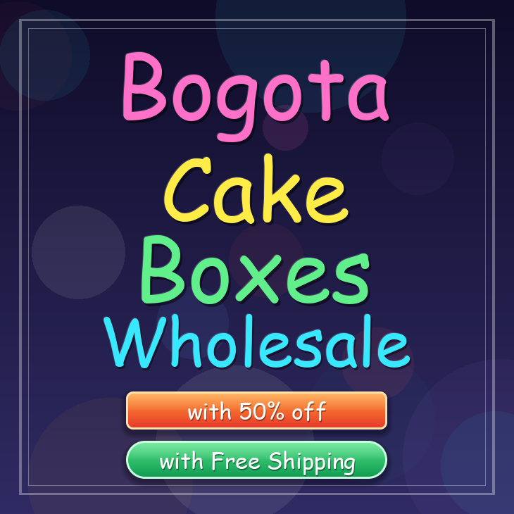Bogota cake boxes