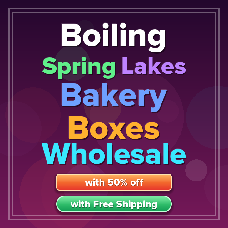Boiling Spring Lakes bakery boxes