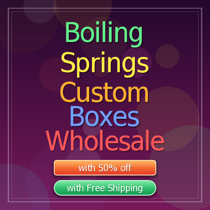 Boiling Springs custom boxes
