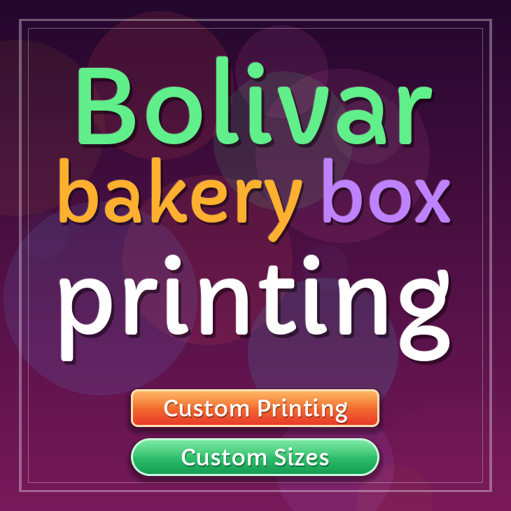 Bolivar bakery box printing