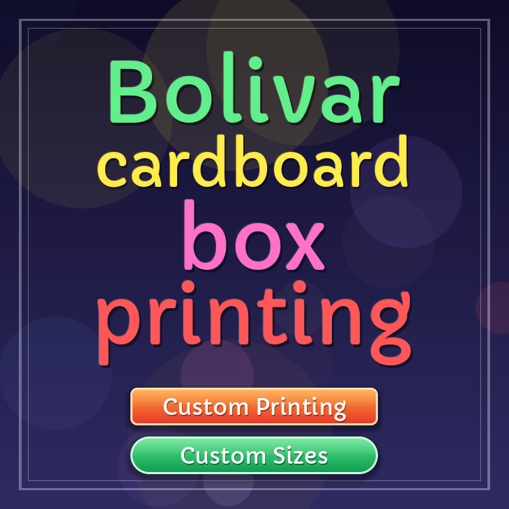 Bolivar cardboard box printing