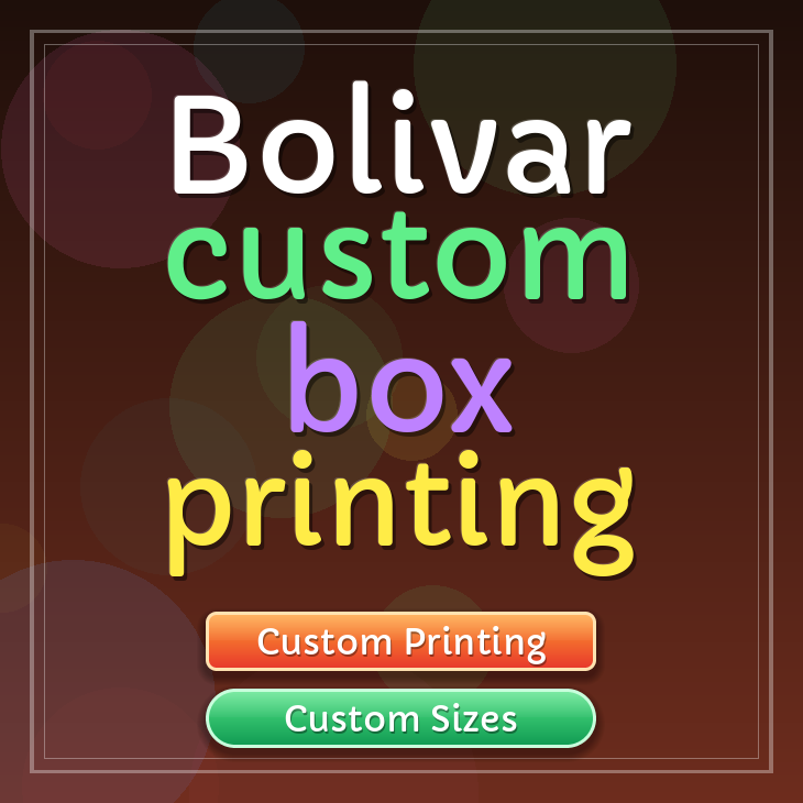 Bolivar custom box printing