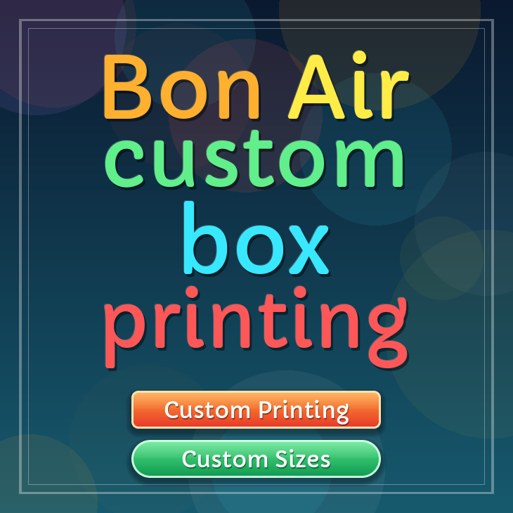 Bon Air custom box printing