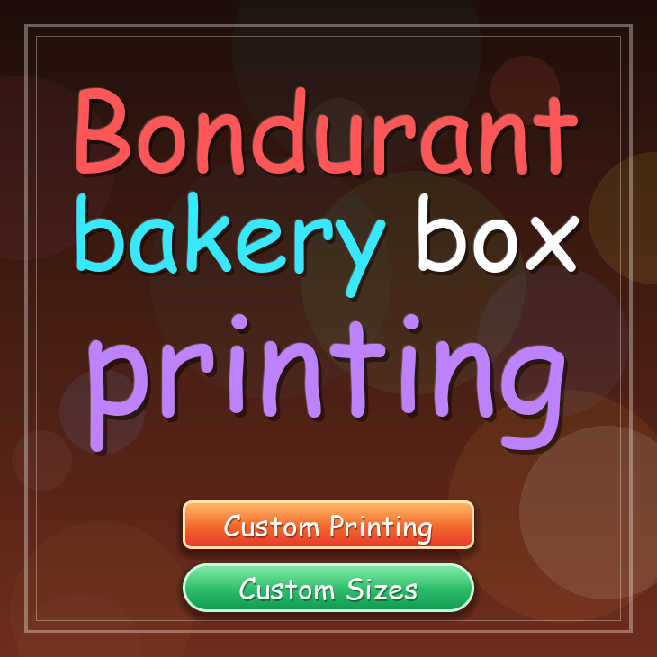 Bondurant bakery box printing