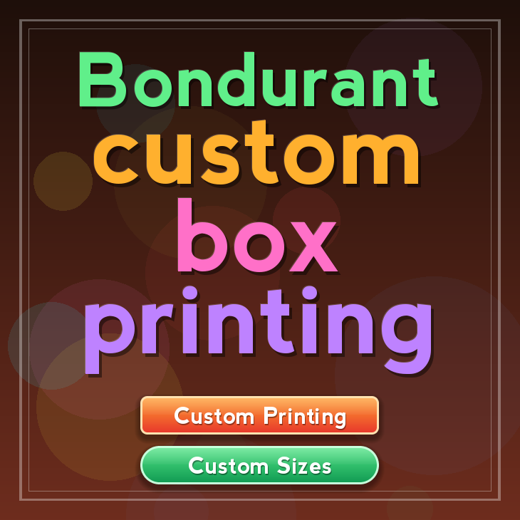 Bondurant custom box printing