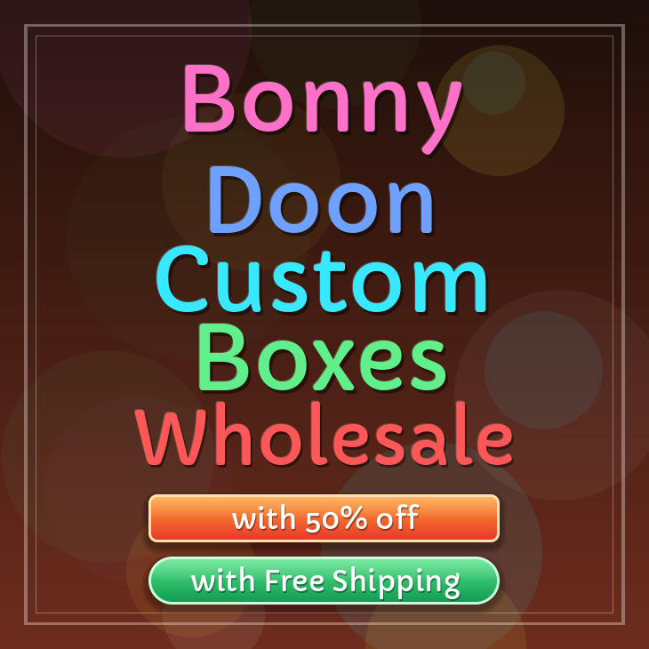 Bonny Doon custom boxes