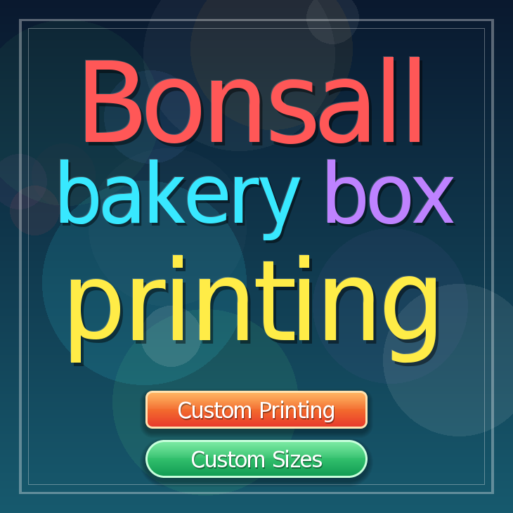 Bonsall bakery box printing