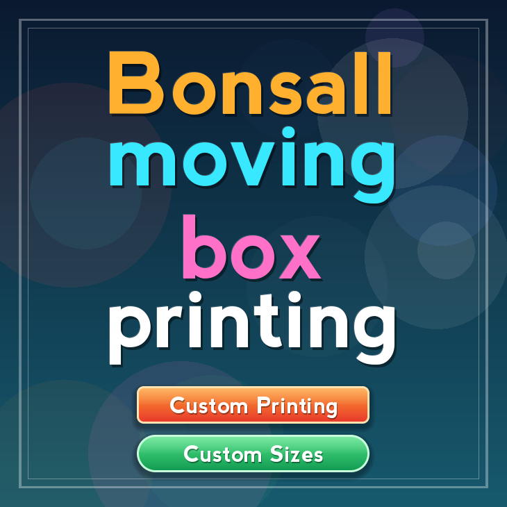 Bonsall moving box printing