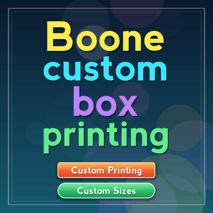 Boone custom box printing