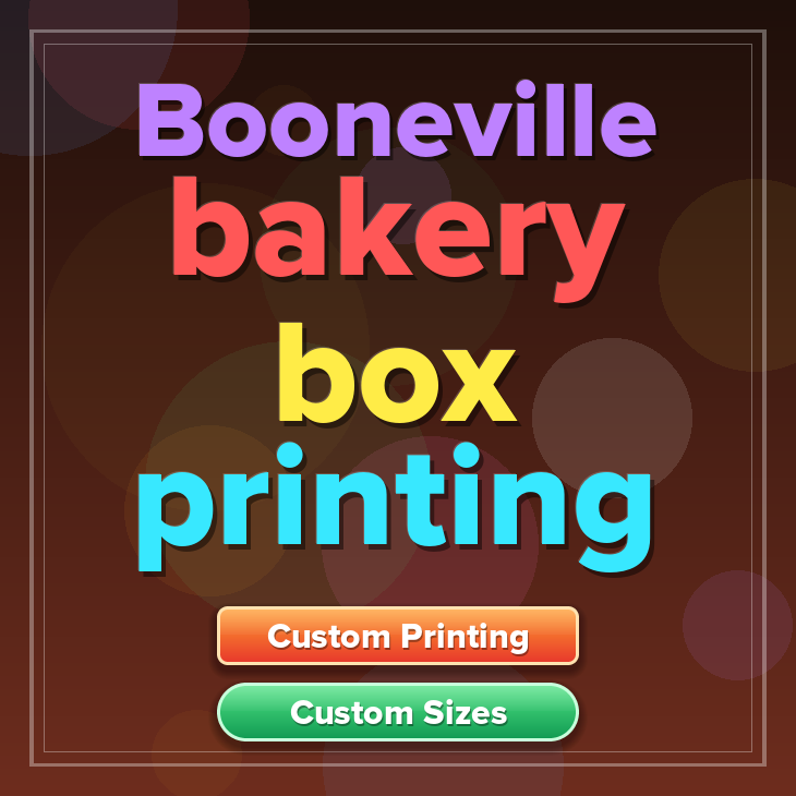 Booneville bakery box printing
