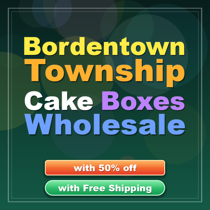 Bordentown Township cake boxes
