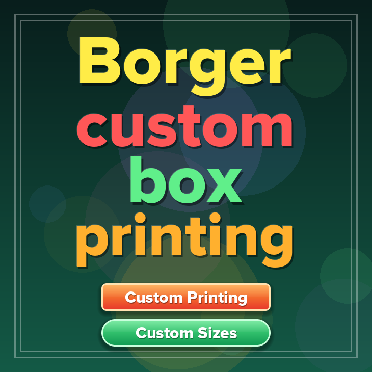 Borger custom box printing