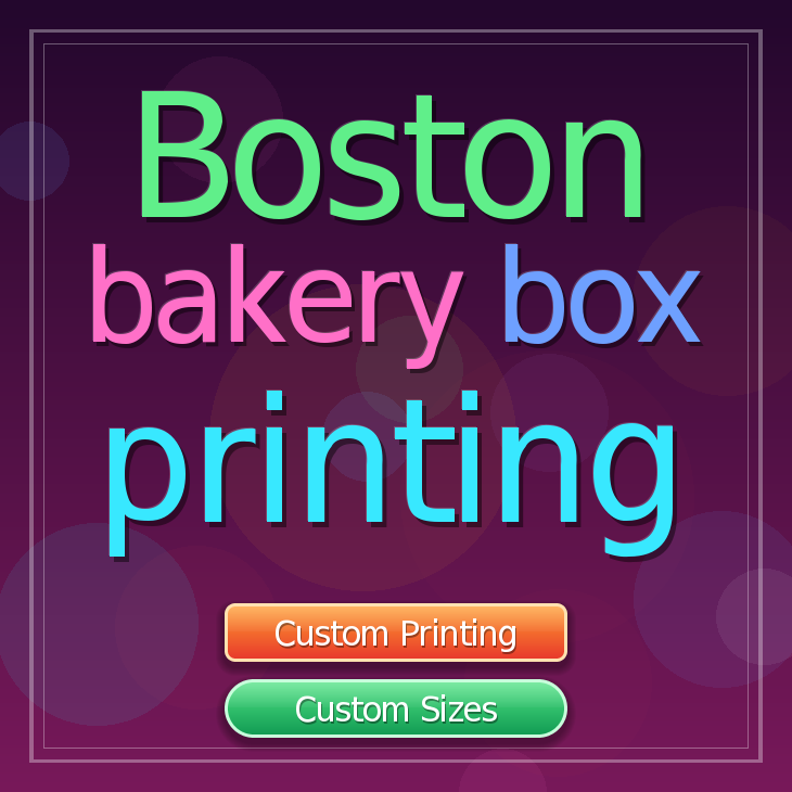 Boston bakery box printing