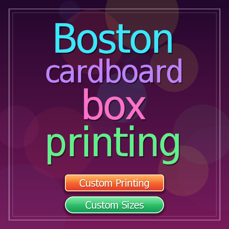 Boston cardboard box printing
