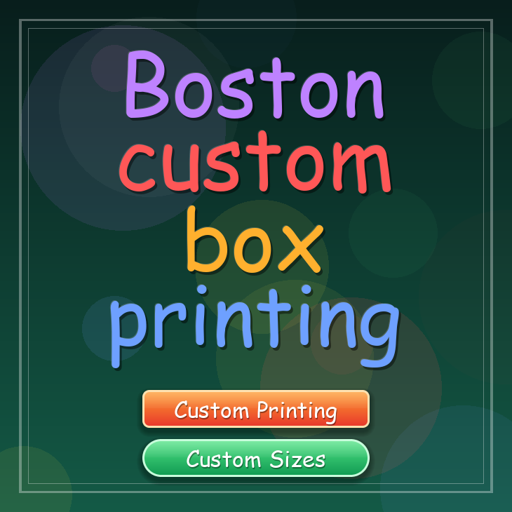 Boston custom box printing