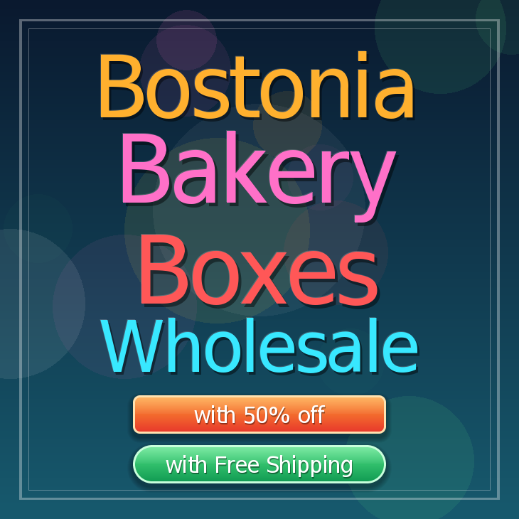 Bostonia bakery boxes