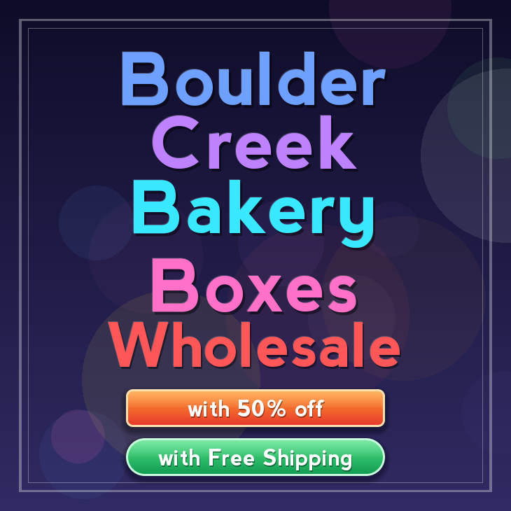 Boulder Creek bakery boxes