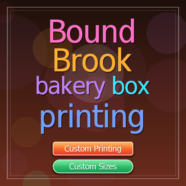 Bound Brook bakery box printing