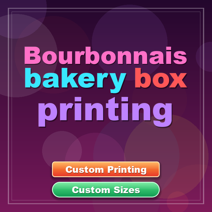 Bourbonnais bakery box printing