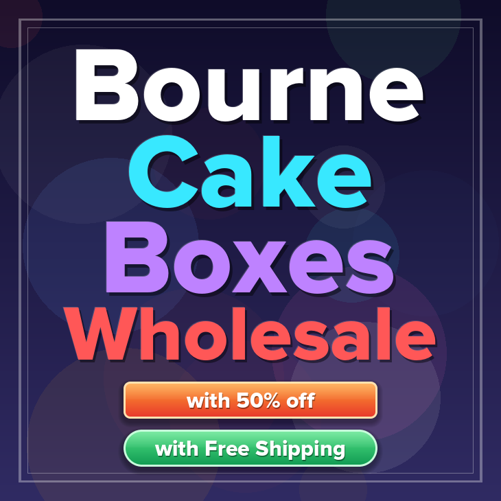 Bourne cake boxes