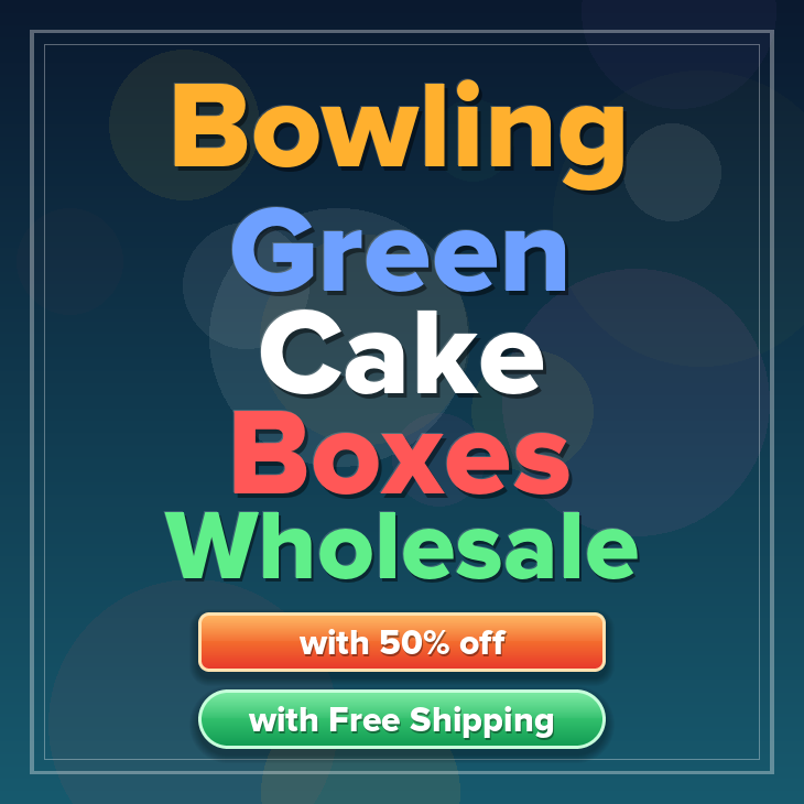 Bowling Green cake boxes
