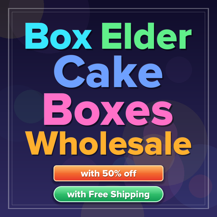Box Elder cake boxes