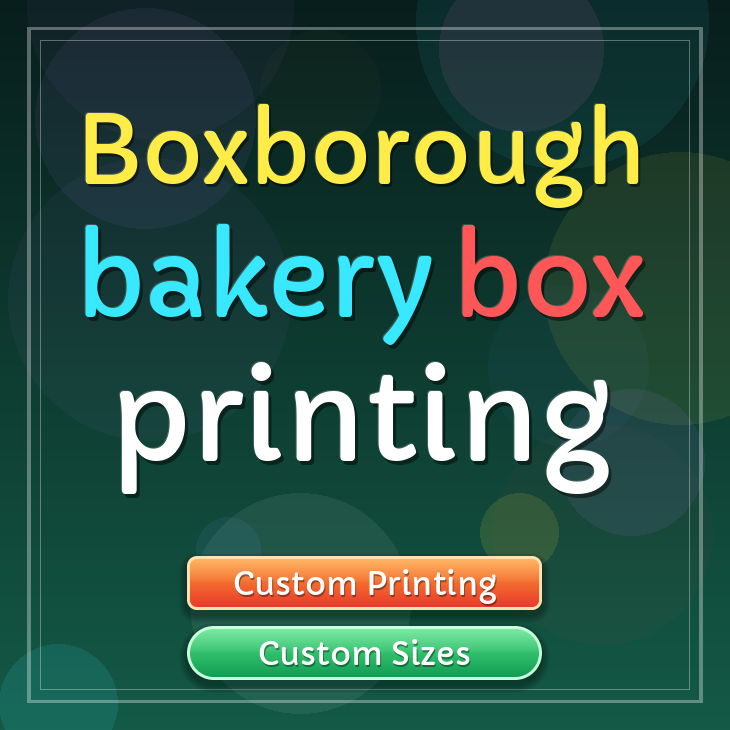 Boxborough bakery box printing