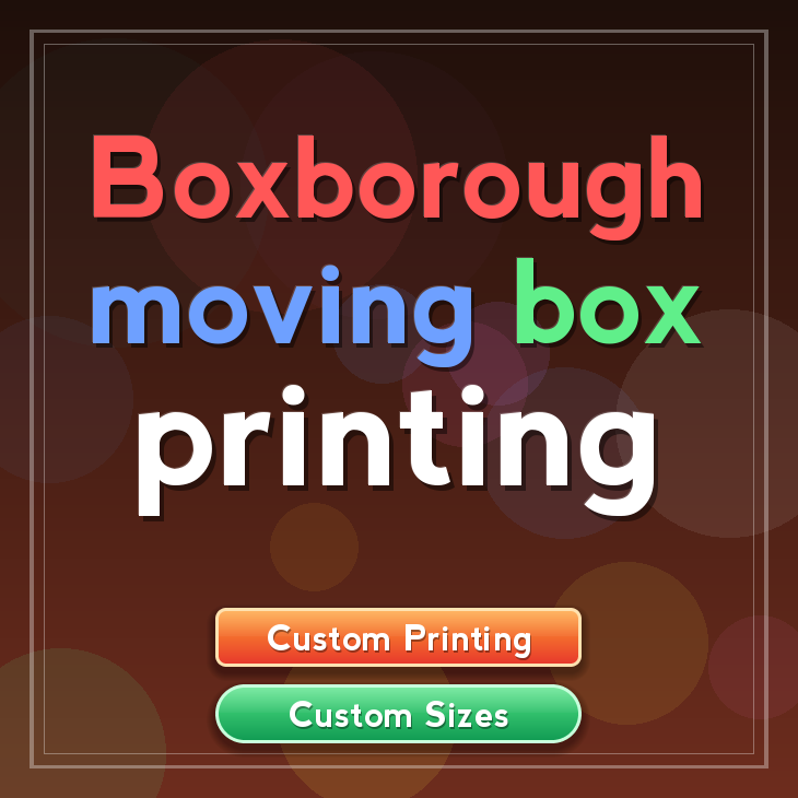 Boxborough moving box printing