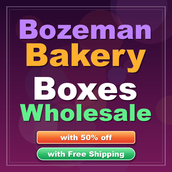 Bozeman bakery boxes