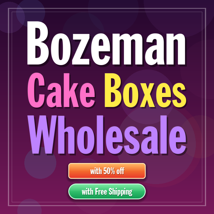 Bozeman cake boxes