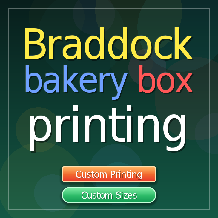 Braddock bakery box printing
