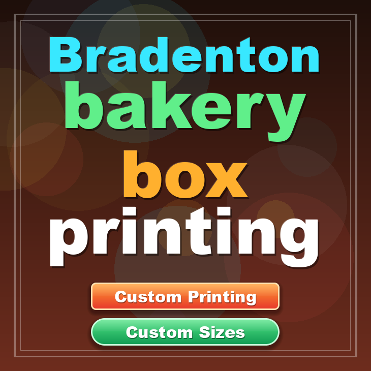 Bradenton bakery box printing