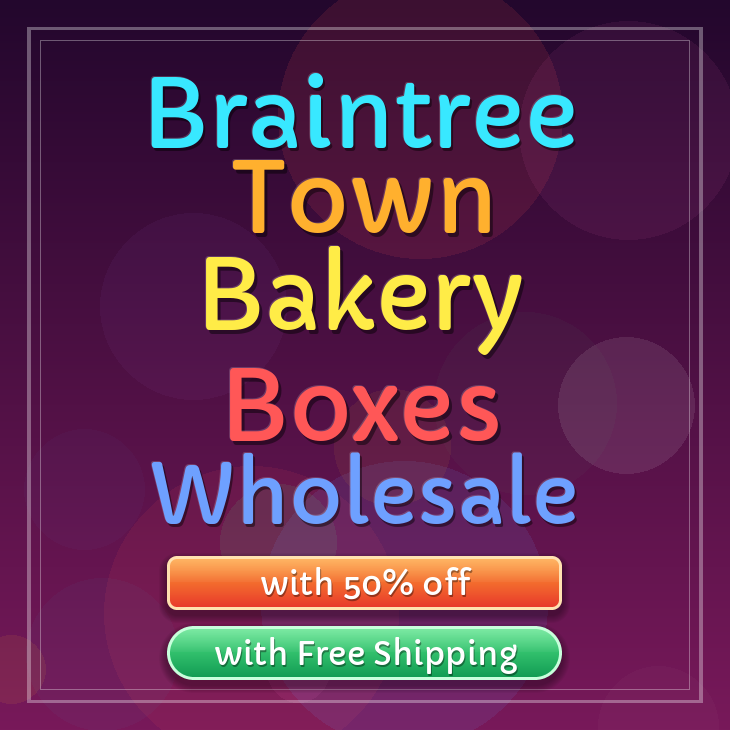 Braintree Town bakery boxes