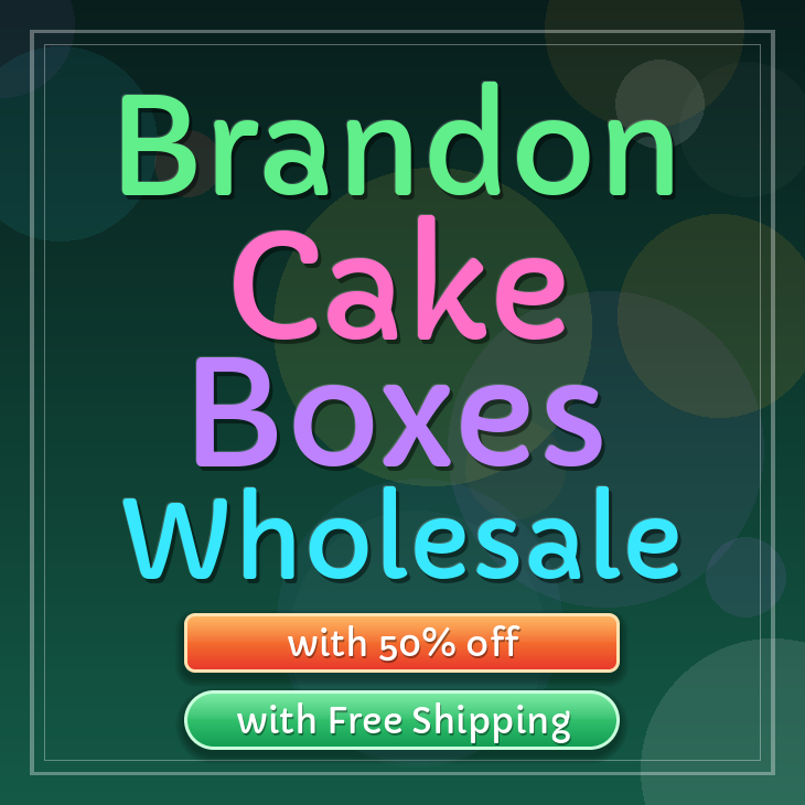 Brandon cake boxes
