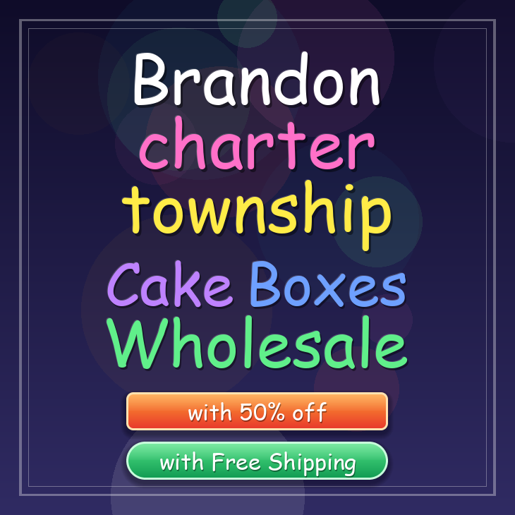 Brandon Charter Township cake boxes