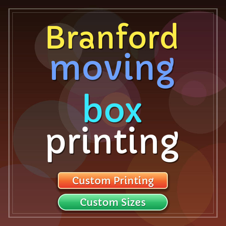 Branford moving box printing