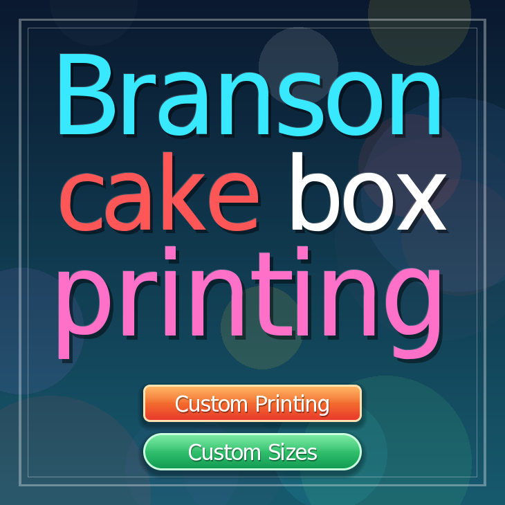 Branson cake box printing