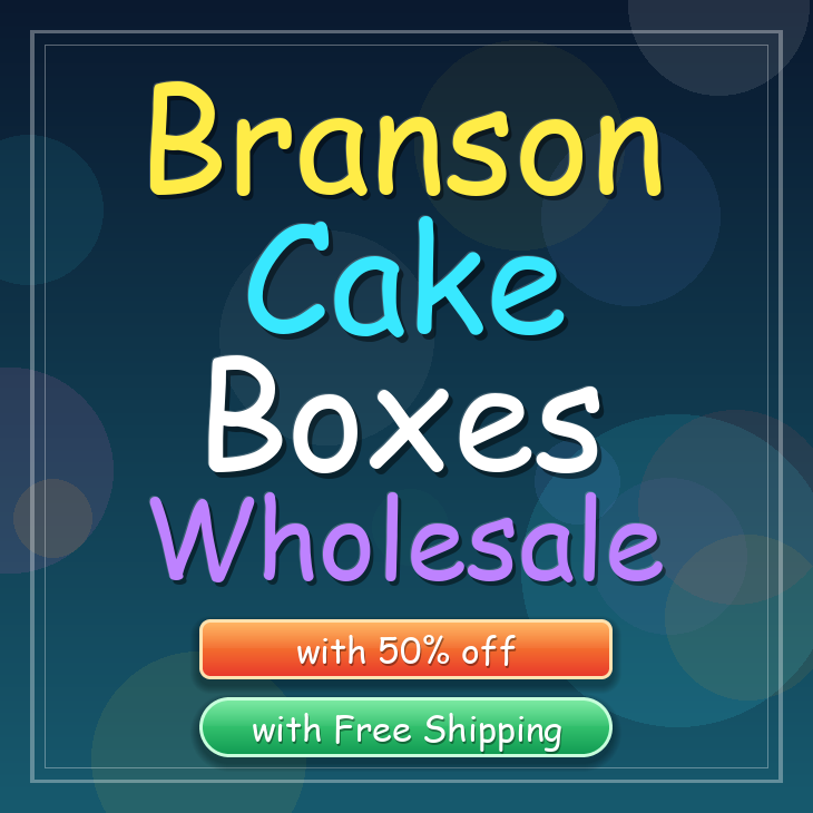 Branson cake boxes