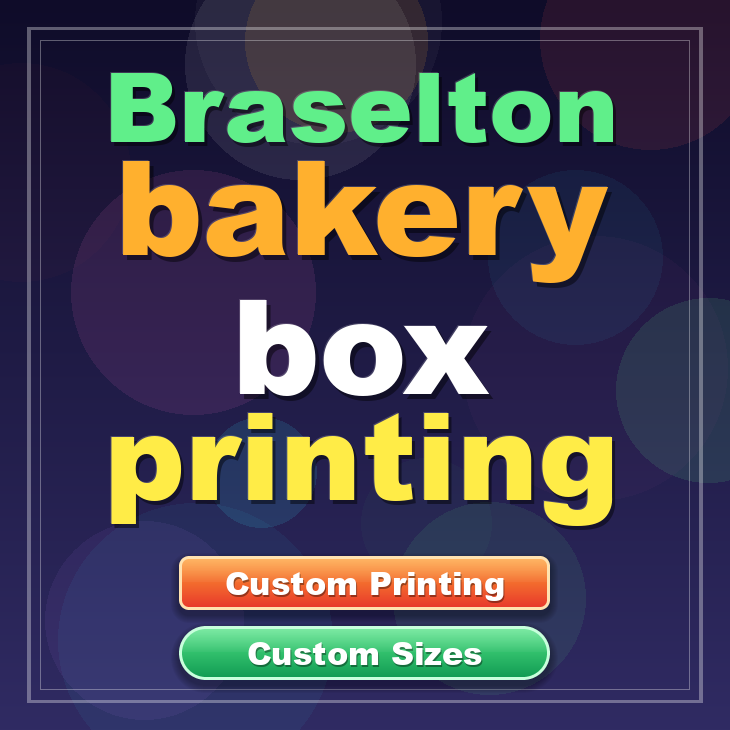 Braselton bakery box printing