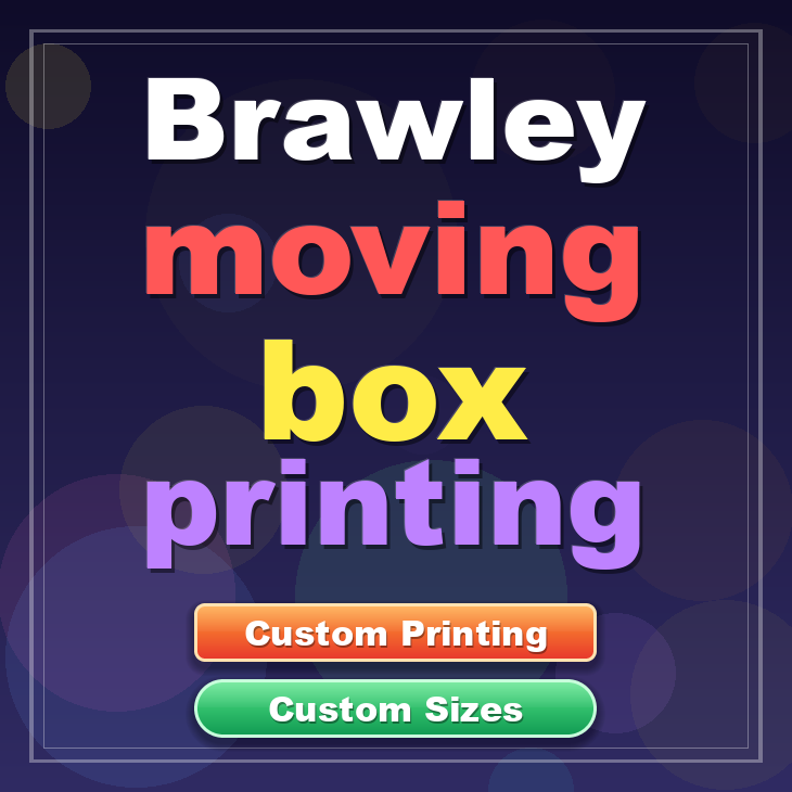 Brawley moving box printing