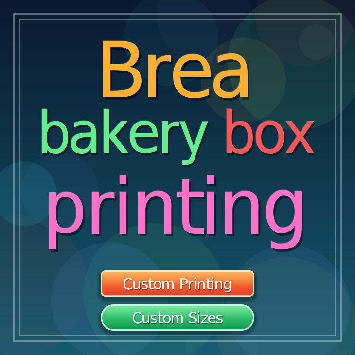 Brea bakery box printing
