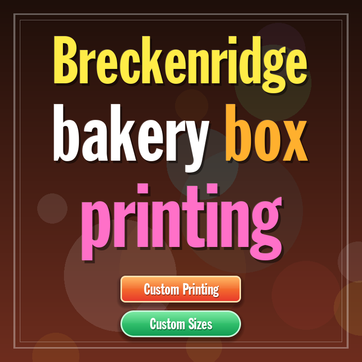 Breckenridge bakery box printing